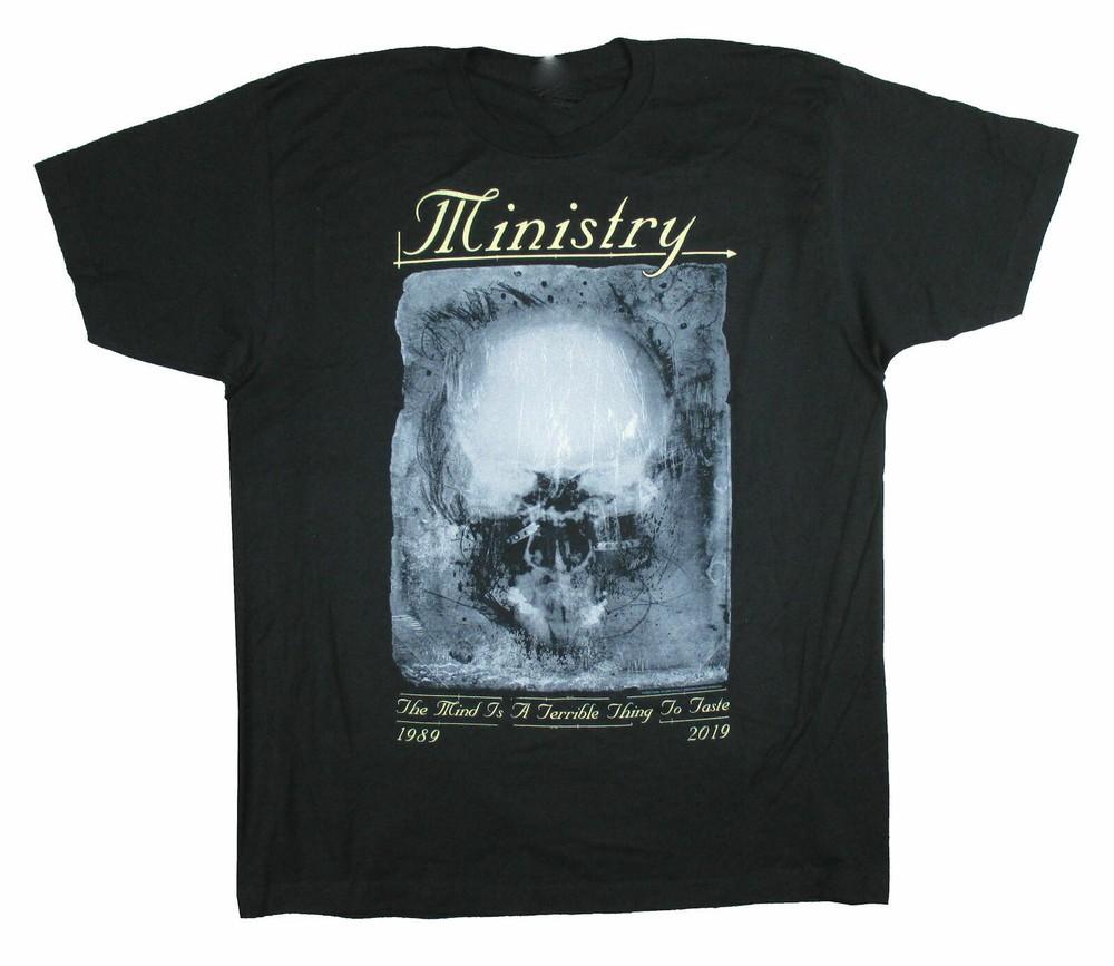 Vintage Ministry The Mind Tour Heavy Cotton Black Unisex Shirt B282 S