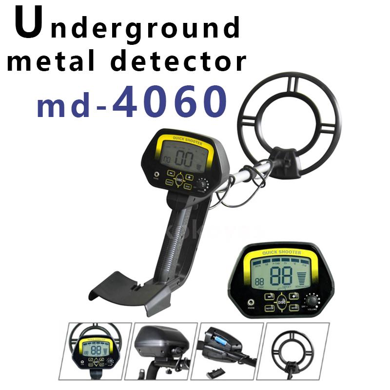 Buy Underground Metal Detector Md4060 Waterproof Jewelry Treasure ...