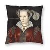 Catherine Parr Pillowcase Polyester Linen Velvet Printed Zip Decorative Throw Pillow Case Bed Cushion Cover X