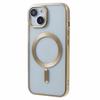 For iPhone 15 TPU Case Compatible with MagSafe CD Vein Matte Phone Cover