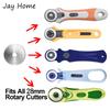 Lame Cutter Rotativ de 28MM Lame de Înlocuire Cutter Rotativ Mașini de Cusut Cutter Circular pentru Hârtie Quilting Scrapbooking Tăiere