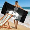 Bellingham Print Beach Towel, Large Soft Quick Dry Towel for Beach Camping Swimming
