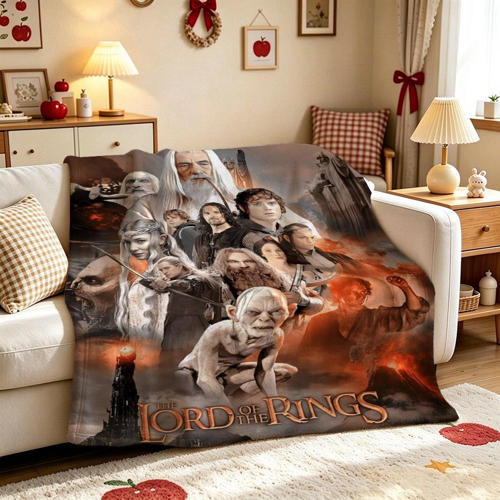 Gollum'S Epic Journey Two Towers Flannel Blanket Comfortable Skinfriendly Fleece Blanket For Living Room Office Nap Home Party Decor New Year Gift