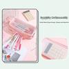Transparent Pencil Case Mesh Stationery Pouch New Pen Organizer Bag  Stationery