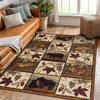 Four Seasons Country Carpet Retro Light Luxury Living Room Sofa Coffee Table Floor Mat Bed and Breakfast Bedroom Bedside Carpet Full Cover