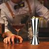 1 Stück Doppel-Cocktail-Jigger Japanisches Design Edelstahl Cocktailbar-Jigger 1oz/2oz Messbecher für Zuhause Party Club Bar Zubehör