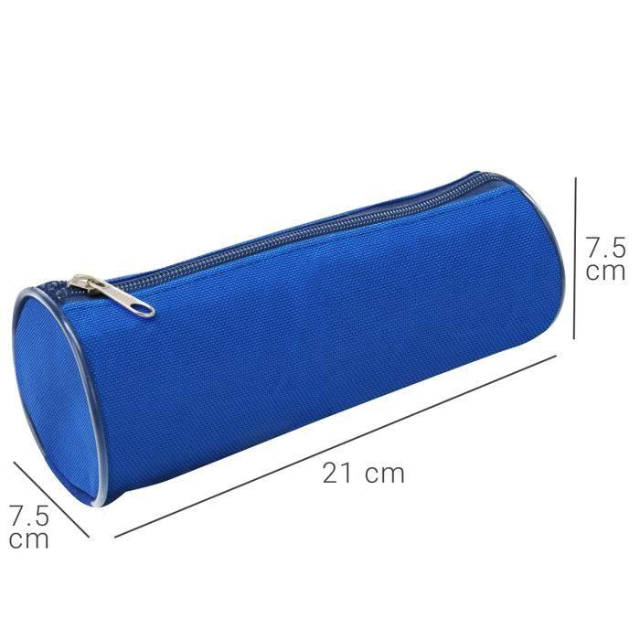 Federmäppchen - WAYTEX - 931280 - Polyester - Dunkelblau - Reißverschluss