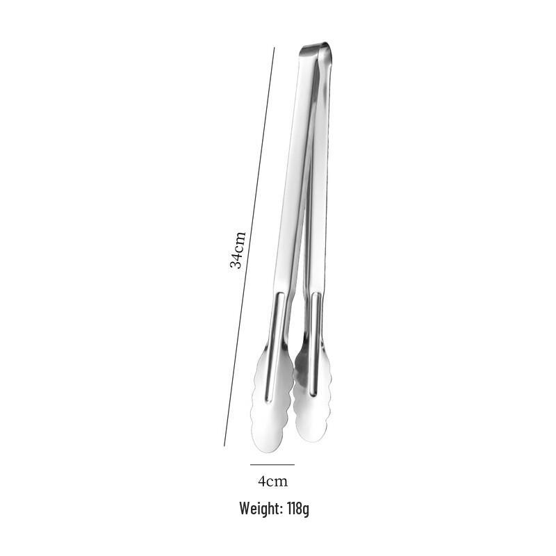 Stainless Steel Multi-Purpose Kitchen BBQ Tongs