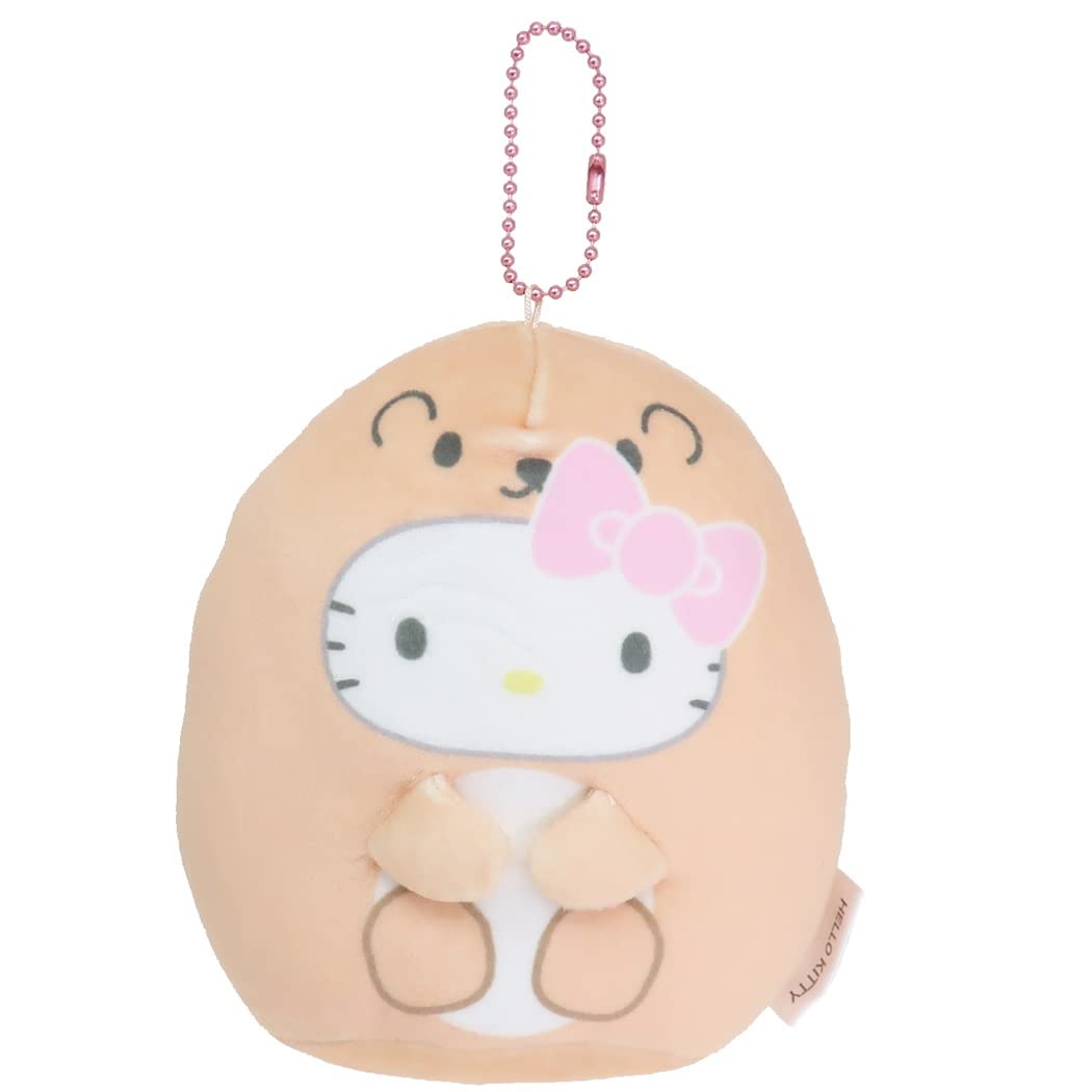 

Мягкий талисман Hello Kitty Marine Friends с шариками на цепочке Азиатская выдра [Asunarosha] - с маленькими когтями