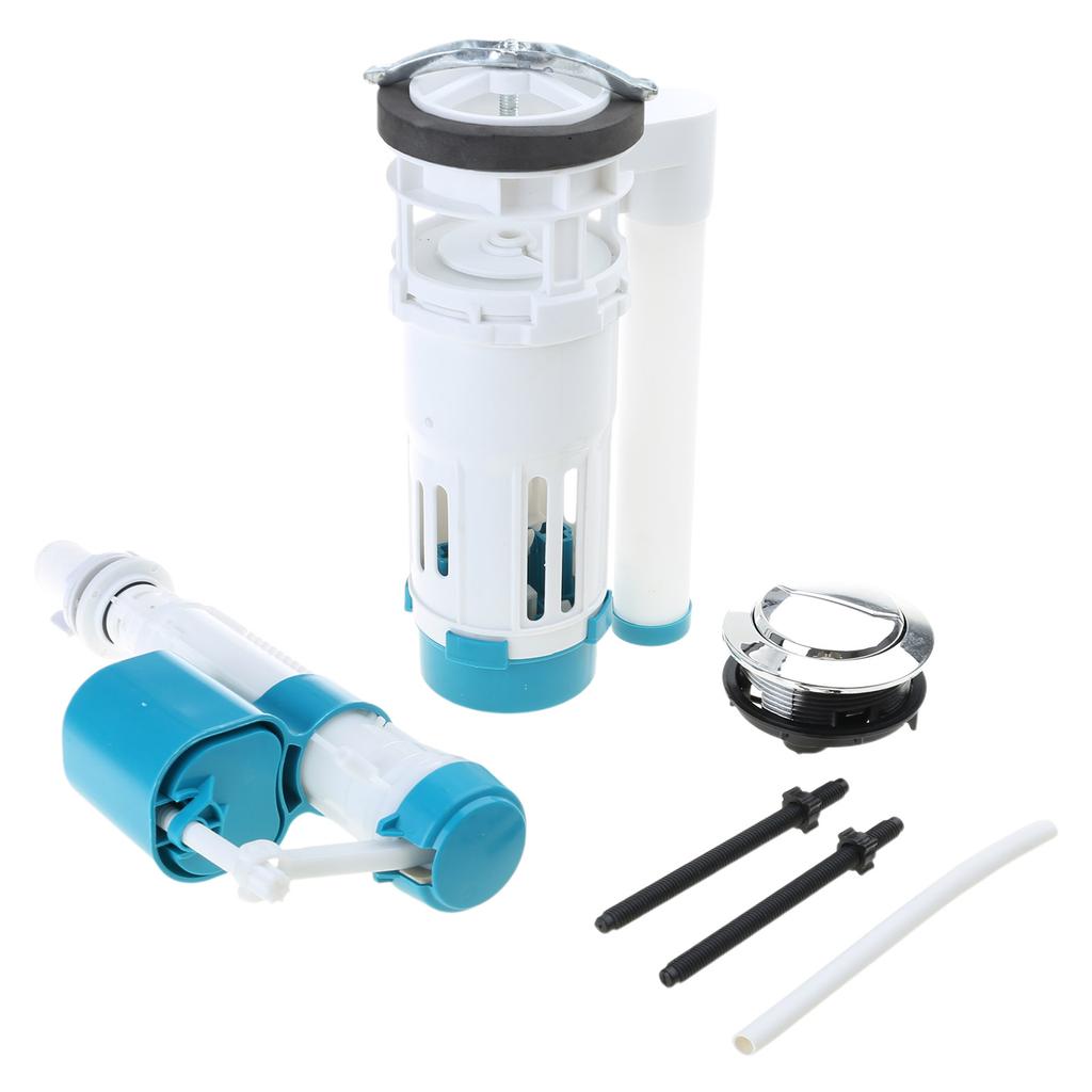 Multipurpose Toilet Cistern Inlet Valves Part Leakproof Sturdy ABS Materials Smooth Water Flows for Household Use