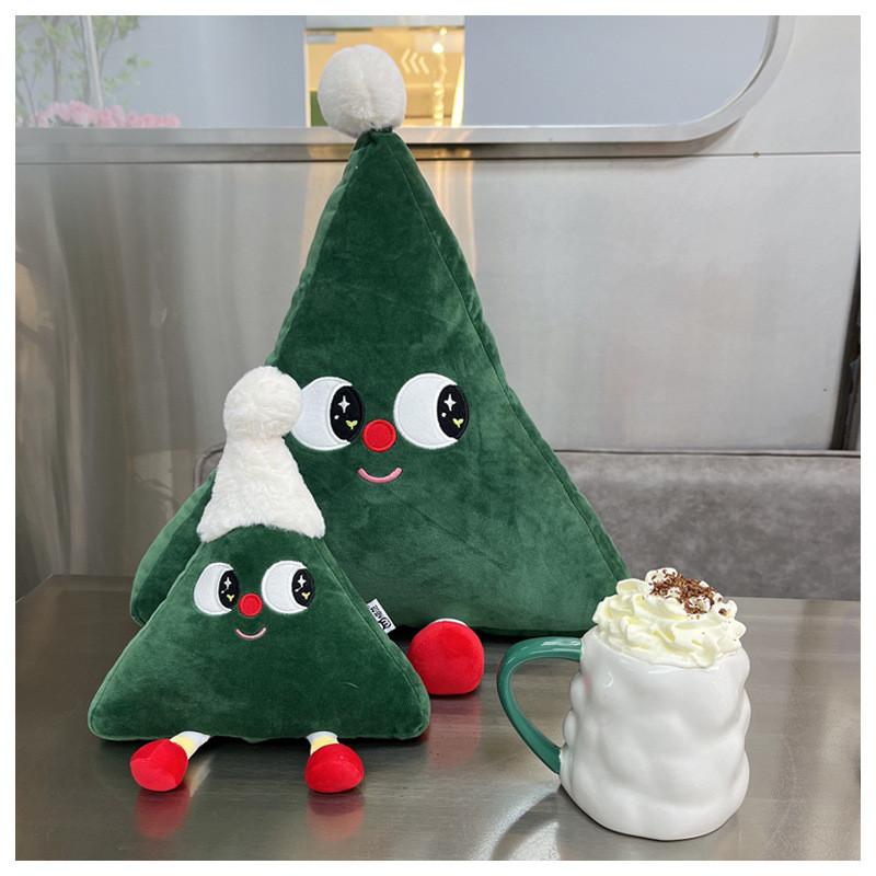 Christmas Tree Xmas Cartoon Plush Toy Doll Cushion Pillow Decorations Festival