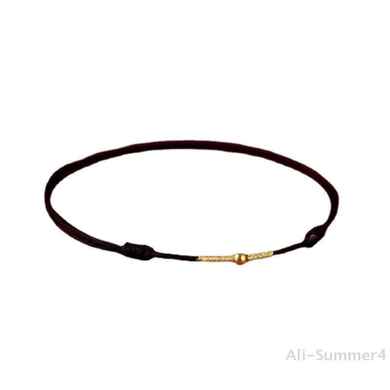 Modisches Handgemachtes Armband Rotes Seil Glücksbringer Armband Damen Herren Liebhaber Beste Freunde Glücksbringer Armband Knöchelband Größe Verstellbar