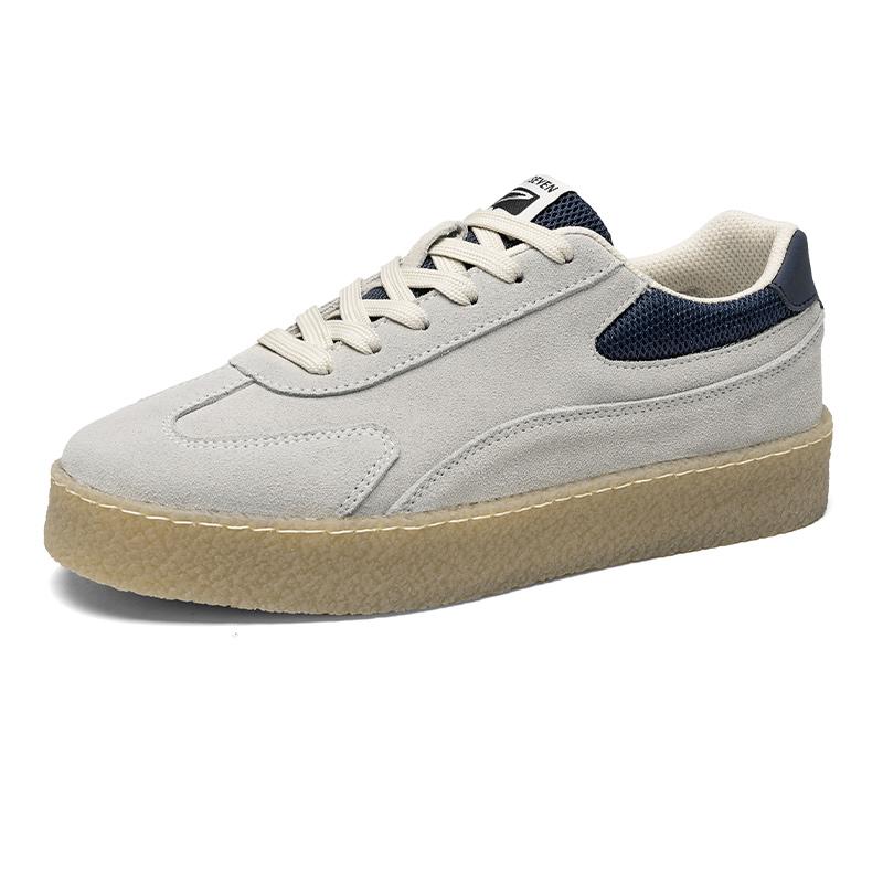 

Модные мужские кроссовки для активного отдыха, новое поступление, мужская вулканизированная обувь, дышащая повседневная обувь для скейтбординга, мужские роскошные брендовые удобные туфли на плоской подошве 44 бежевый