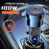 120W Super Fast Charging 3-in-1 Cable with Digital Display for Apple, Huawei, OPPO