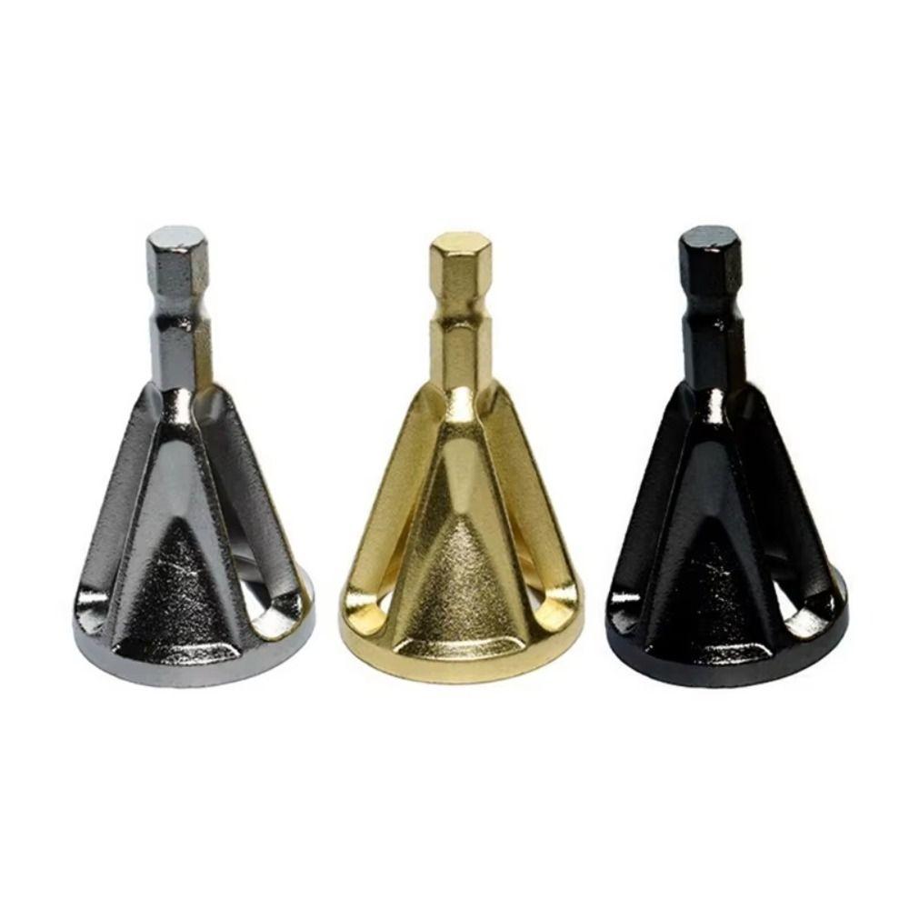 Triangular Shank External Chamfer Drill Bit Deburring Drill Bit Cutter  Repair Bolt
