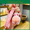 Charming Bunny Keychain Adorable Silicone Gift For Loved Ones And Friends