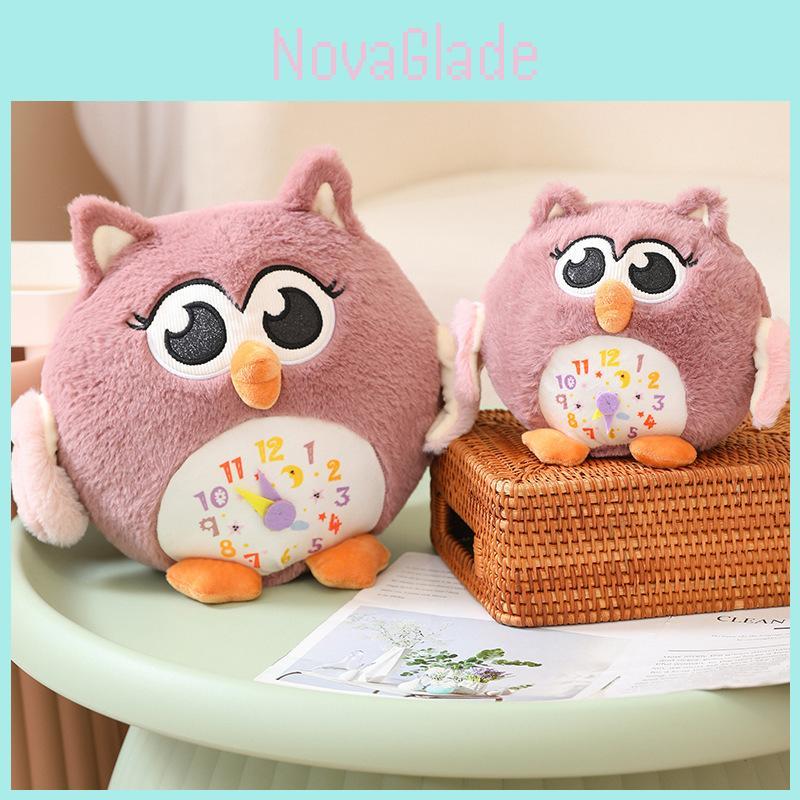 Cute Owl Plush Toy Short Plush Stuffed Animal