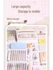 High-Capacity Transparent Pencil Case for Exams, Multipurpose Makeup Bag, Convenient Stationery Organizer