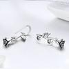 Lindon 925 Sterling Silver Zircon Earrings Drop Earrings For Women Wedding Party Gifts