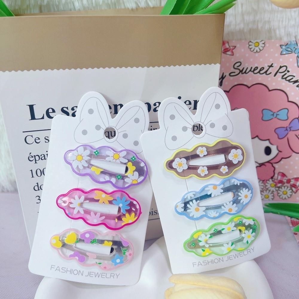 Wave Clouds Hair Clips Candy Color Child Hairgrips Fashion Headwear for Women Girls
