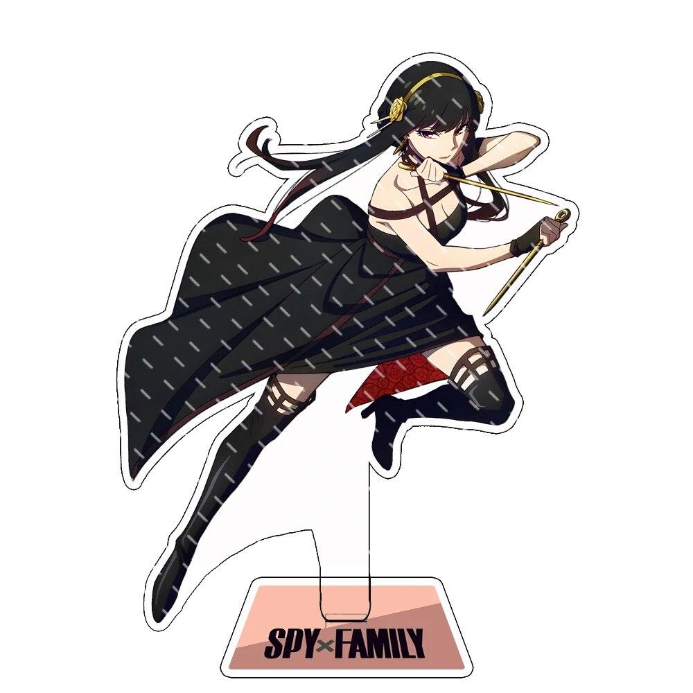 Anime Spy X Family Figure Cosplay Acrylic Stand Twilight Loid Forger Yor Forger Anya Forger Model Plate Collection Props Gifts
