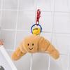 Plush Cute Pastry Toys Croissant Doll Peanut Keychain Childrens Gift Birthday