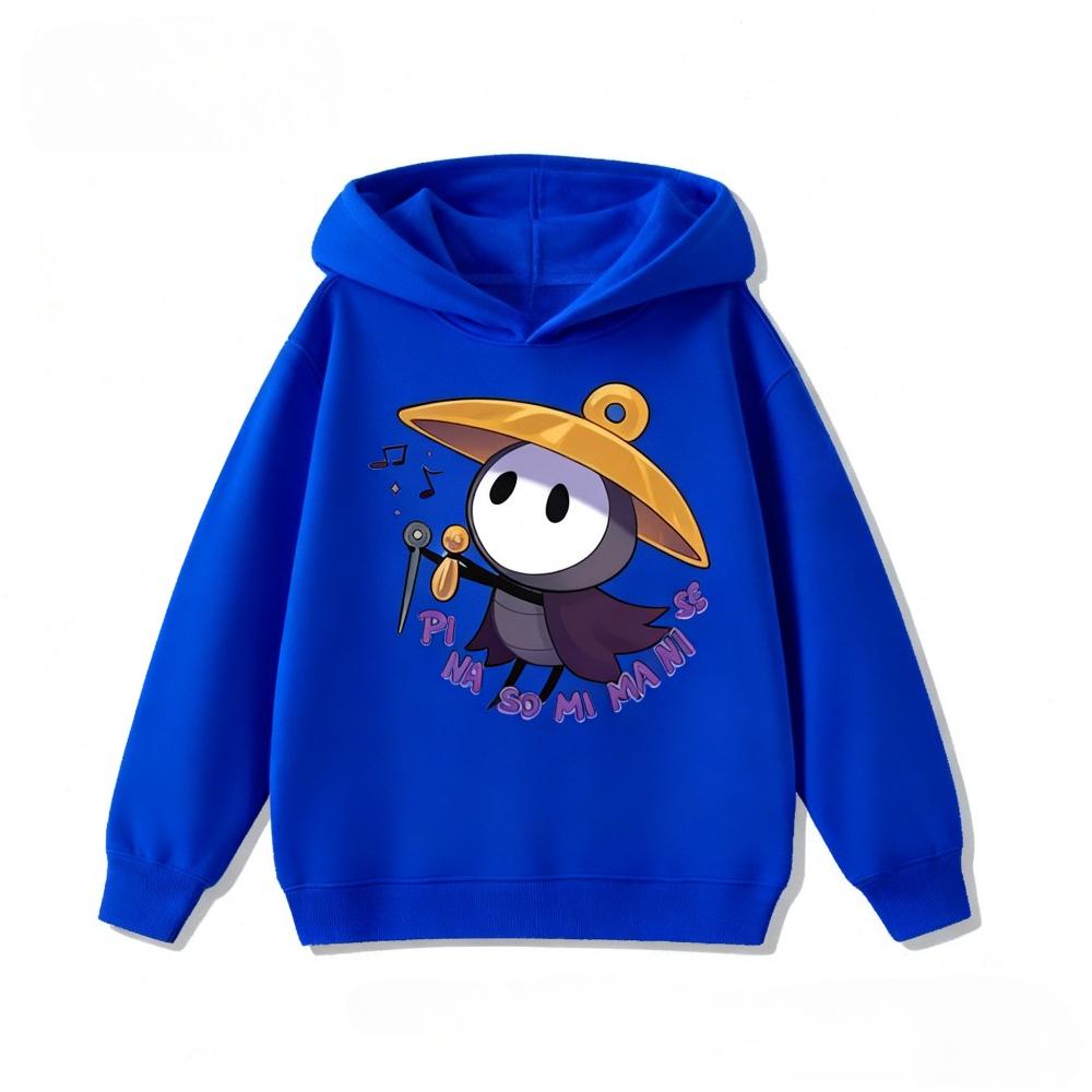 Hollow Knight Themed Children's Hoodies, Boys' and Girls' Clothing, Cute and Warm Children's Hoodies for Autumn and Winter.