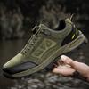 Men's Hiking Shoes Suede Leather Outdoor Trekking Tourism Shoe Wear-resistant Walking Hunting Tactical Sneakers Men Mountain Boo