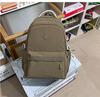 Schoolbag Large capacity class Commuter travel School bag Niche Korean female high school students Versatile simple casual lightweight backpack
