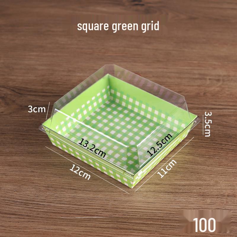 Rousong Xiaobei Pastry Box: Oil-Proof Takeout Container for Desserts, Snow Mei Niang, Puffs, and Cake Rolls.
