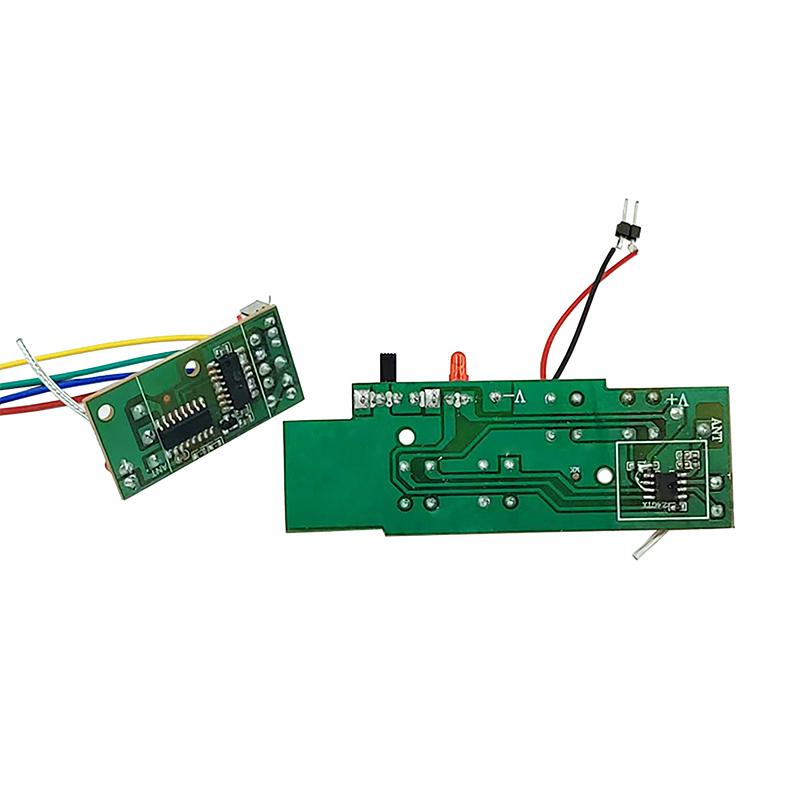 1 Set Diy Remote Control Boat Car Tank Remote Control Transmitter And Receiver Board 2.4G 4Ch For Ship Rc Car Vehicles