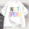 Nettspend T-Shirt Tee Tour Merch Y2k Kleidung Unisex Lässiges Hip Hop T-Shirt Unisex Kurzarm T-Shirt Tees Y2k Grafik T-Shirt