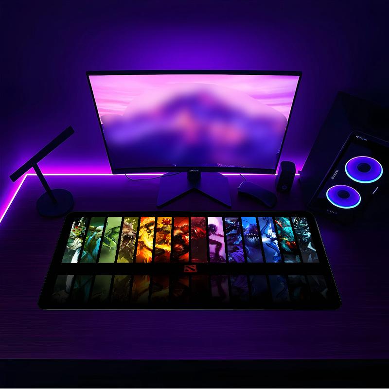 DOTA 2 (5) Mouse pad with a non slip rubber base suitable for home offices and an ideal gift for gamers
