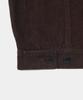 Excontainer Corduroy Trucker Jacket (Brown)