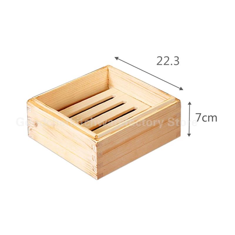 One Cage or Cover Cooking Wood Steamer Fish Rice Vegetable Snack Basket Set Kitchen Cooking Tools Dumpling Steamer Steam Pot