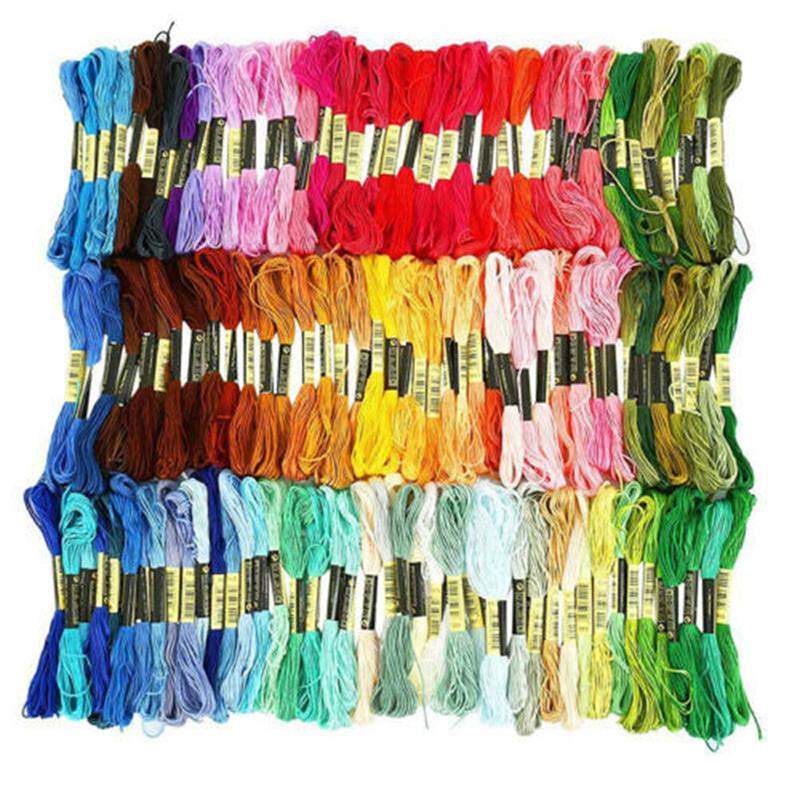 Mehrfarbiger 8M-Handbuch-Kreuzstich-Baumwollfaden zum Selbermachen