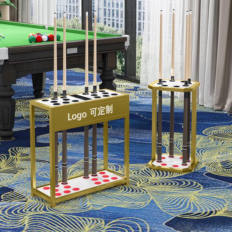 Floor-Standing Billiard Cue Rack Cabinet