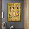 Retro ägyptische Landschaft Wandbild für Wohnzimmer religiöse Malerei Leinwand Kunst Poster und Drucke Heimdekoration ohne Rahmen