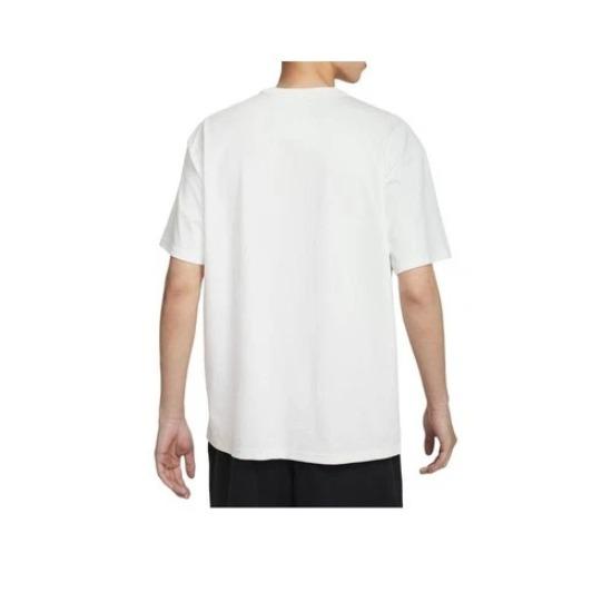Nike Men's Pullover Comfort Short-Sleeve T-Shirt in White HQ9241-133