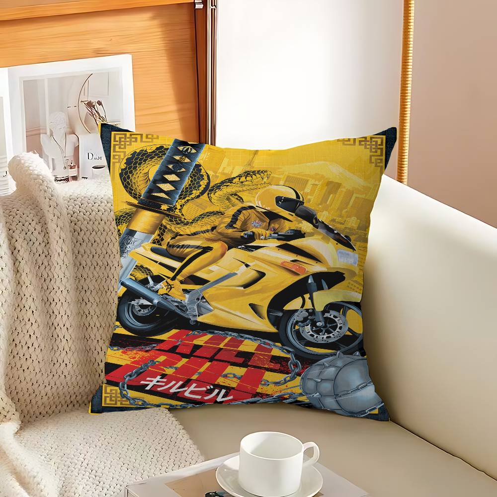 Classic Hot Movie Kill Bill Personalized Pillow Cover Kids Bedroom Wild Party Decor Pillowcase Kid Birthday Shower Gift