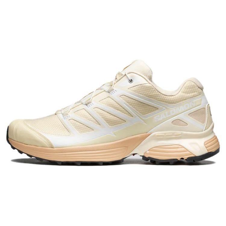 

SALOMON Xt-Pathway Шнуровка Ремешок Тисненый Верх Низкий Верх Повседневные Кроссовки для Бега по Трейлу и Марафону Унисекс кроссовки Песочно-Желтый 472895 40⅔