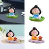 Cartoon Resin Figure, for Office Decor And Dashboard Display