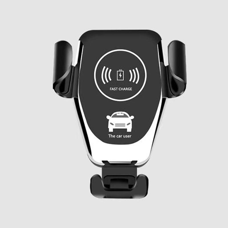 Intelligent Biltelefon Vent Automatisk Sensor Fast Grip Lader Trådløs lading Mobiltelefonholder