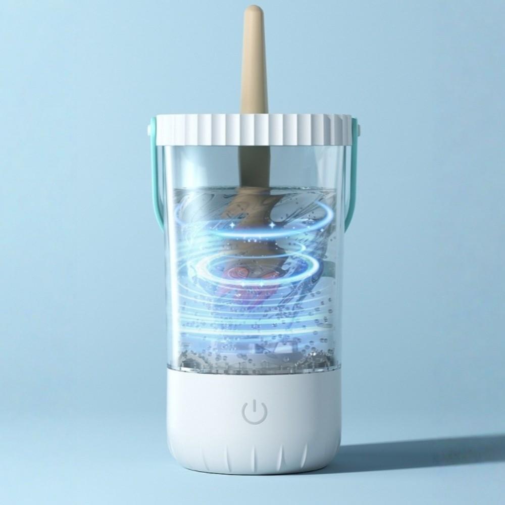 Fast Cleaning Automatic Cosmetic Washing Tool Quick Drying Cosmetic Brush Storage Box Beauty Brush