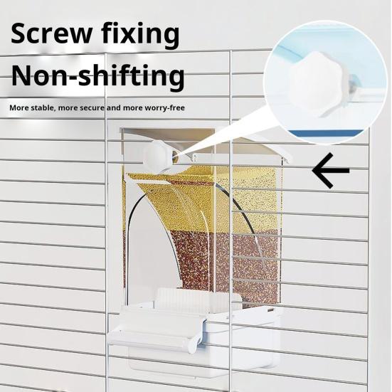 Krmítko pro ptáky Průhledný design Velká kapacita Odolné proti povětrnostním vlivům Prachotěsné Snadná instalace Kolibřík