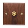 Artisan Crafted Light Switch Switch Accessory Double Toggle Switch Brown Toggle Light Switch Handmade Craftsmanship