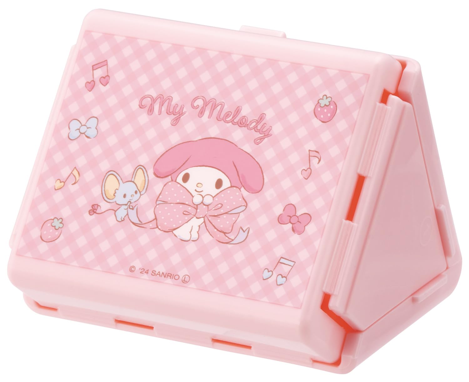 Skater Antibacterial Foldable Onigiri Rice Ball Lunch Sanrio My Melody Big Girls FON1AG67972 Case, Holder, Box, Ribbon,