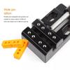 Mini Bench Clamp Flat Table Vice Adjustable Drill Press Drilling Vice Tool Watch Walnut Jewelry B1B7