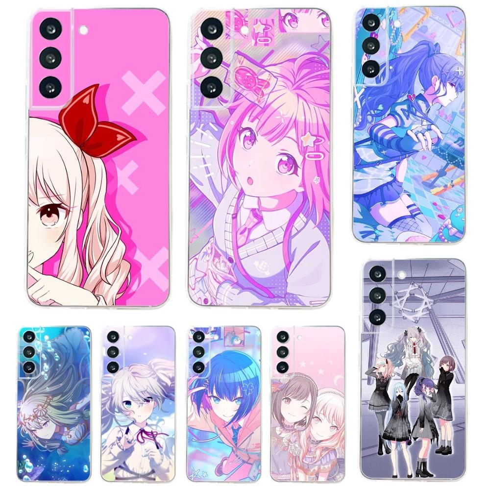 Game Project Sekai Phone Case For Samsung Galaxy A71,70,52,51,40,31,A50,30S,21S,Note20ultra Transparent Cover