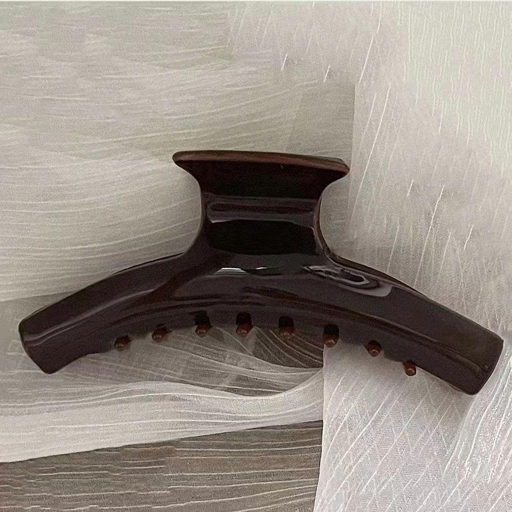 Modische Haarspange aus Acetat, koreanische Haarspangen mit Leopardenmuster für Frauen, große Haarnadel, Haifisch-Clip, Haar-Accessoires für weibliches Temperament